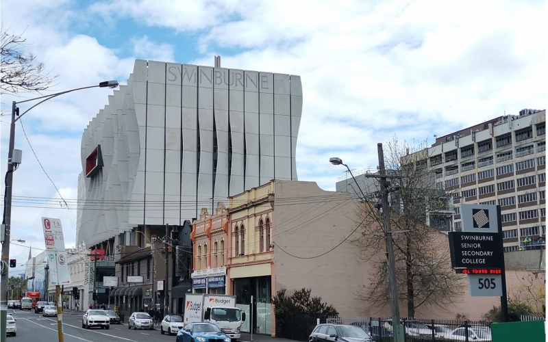 Swinburne University (Hawthorn Campus)  is on of Melbourne's best education facilities.