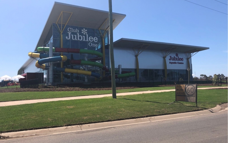 Jubilee estate in Wyndham Vale is home to Club Jubilee. An internal aquatic center designed for local residents only
