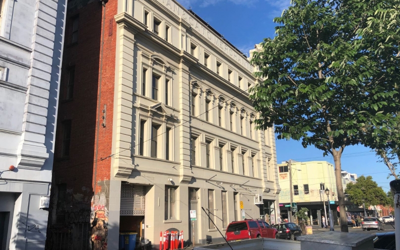 Fitzroy is filled with traditional buildings dated in the 1800's.