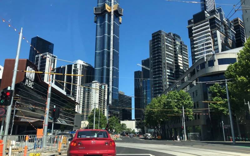 The streets of Southbank have some captivating views.