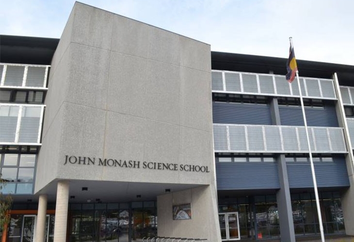 John Monash Science School Clayton. Credit Image: https://jmss.vic.edu.au/about/facilities/