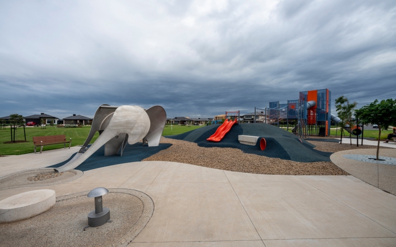 Navigation Park is a popular outdoor area all year round.