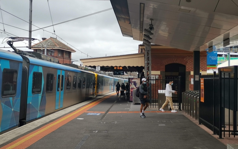 Footscray station is the junction station for the Sunbury, Werribee and Williamstown lines.