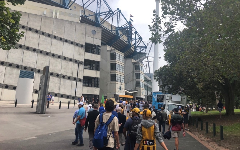 Melbourne Cricket Ground is home to the Australian Rules Football League.