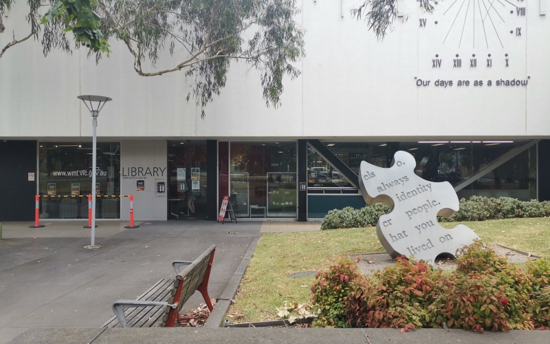 Box Hill Library provides library services to the locals.