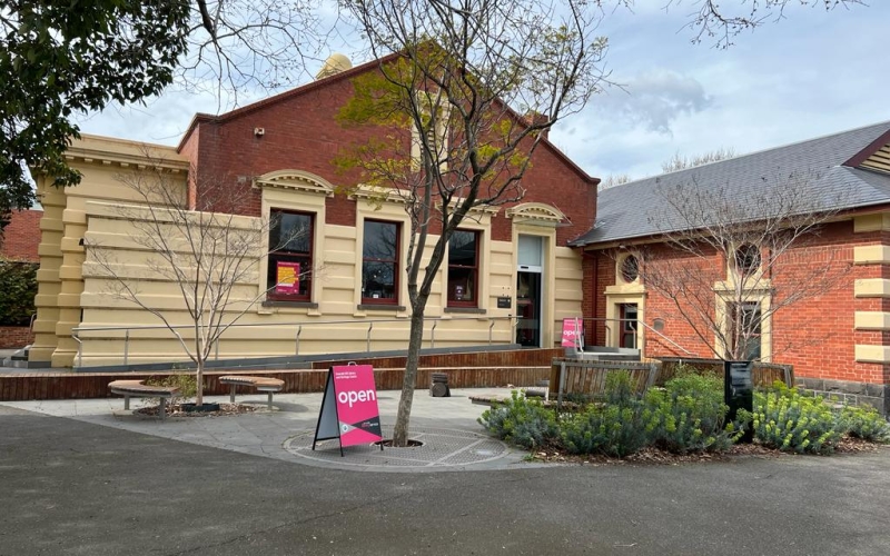 The Emerald Hill Library stands out as an exceptional building in a neighbourhood not short of character architecture,