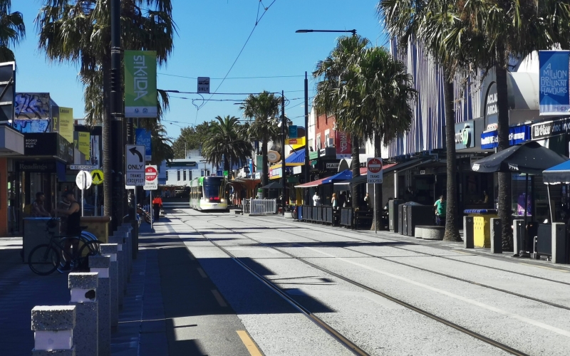 Ackland Street in St KIlda is filled with shopping, food and so much more.