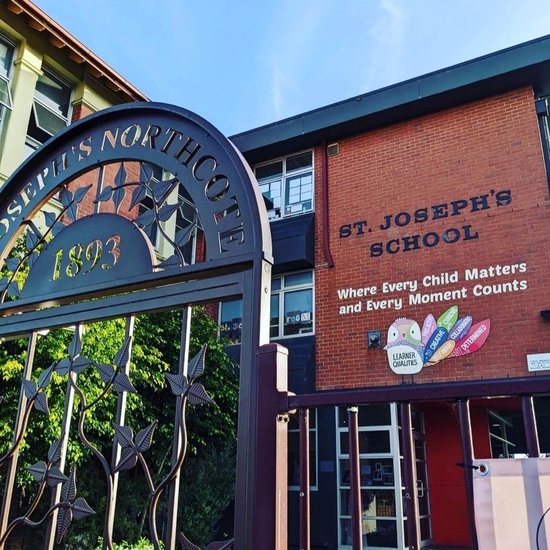 St Joseph's Primary School Northcote. Credit image: https://www.facebook.com/sjnorthcote