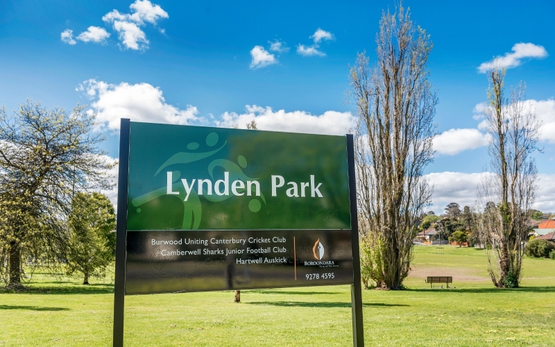 Lynden Park in Camberwell is a fun family orientated park and playground for all the family