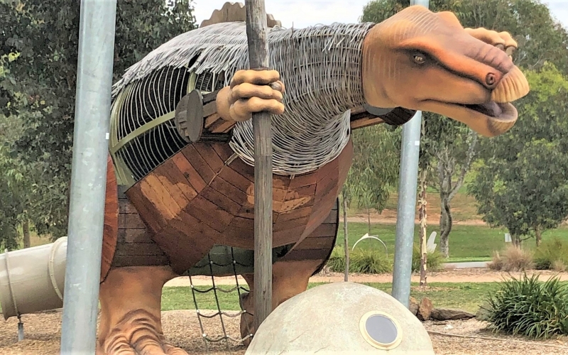 Dinosaur Park Reserve. Credit image: https://www.maribyrnong.vic.gov.au/Park/Cruickshank-Park