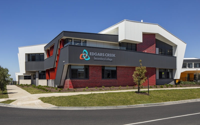 Edgars Creek Secondary College. Credit image: https://www.edgarscreeksc.vic.edu.au/