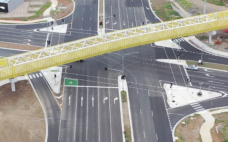 Federation trail cycling bridge. Credit image: https://bigbuild.vic.gov.au/