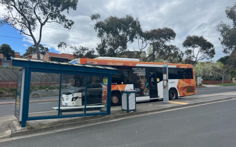 Templestowe is well connected with bus network.