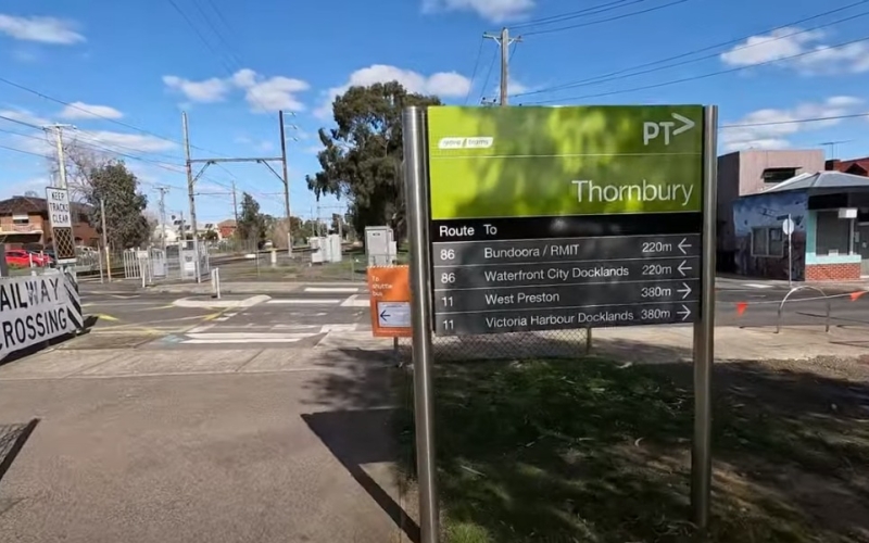 Thornbury is well connected with public transport.