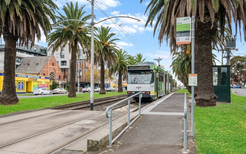 Essendon is well connected with public transport