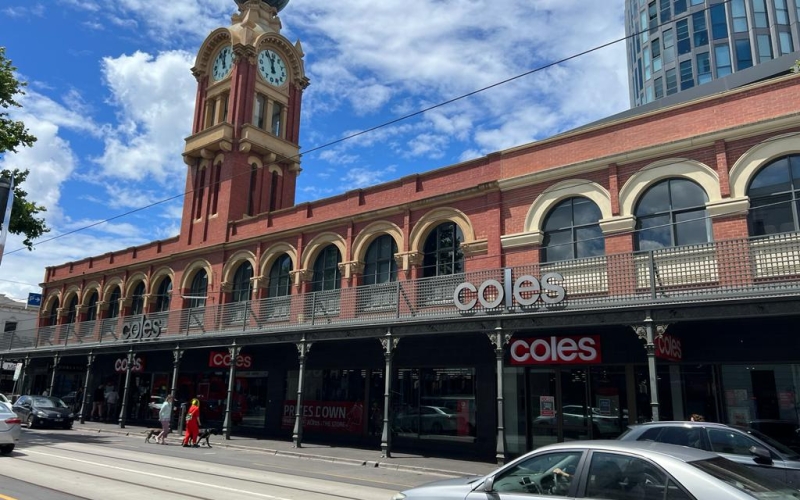 Dimmeys is currently hosting a state-of-the-art Coles supermarket.