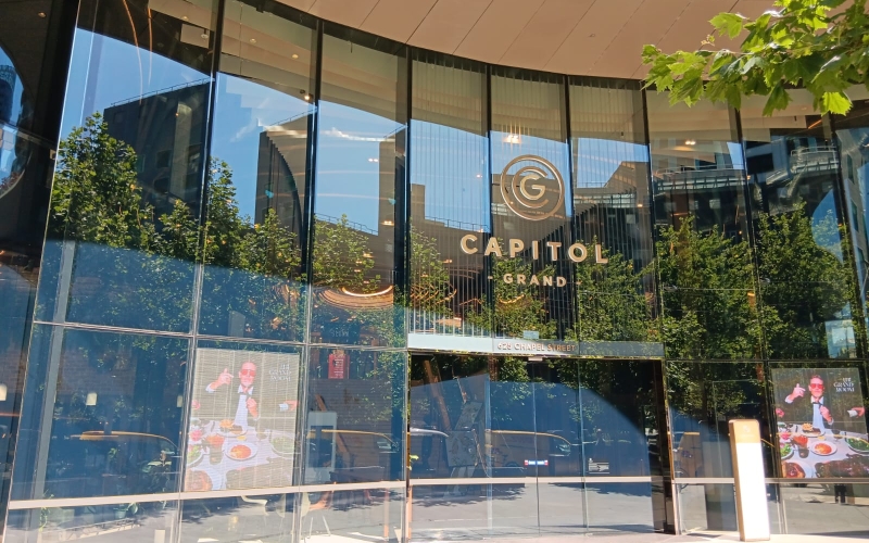 Capitol Grand is an iconic six-star luxury retail and apartment development complex.