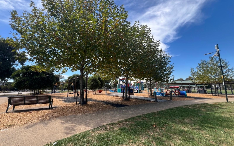 Malahang Reserve has a nice public playground.