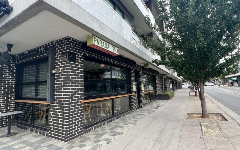 Paradai Thai is a popular Asian restaurant.