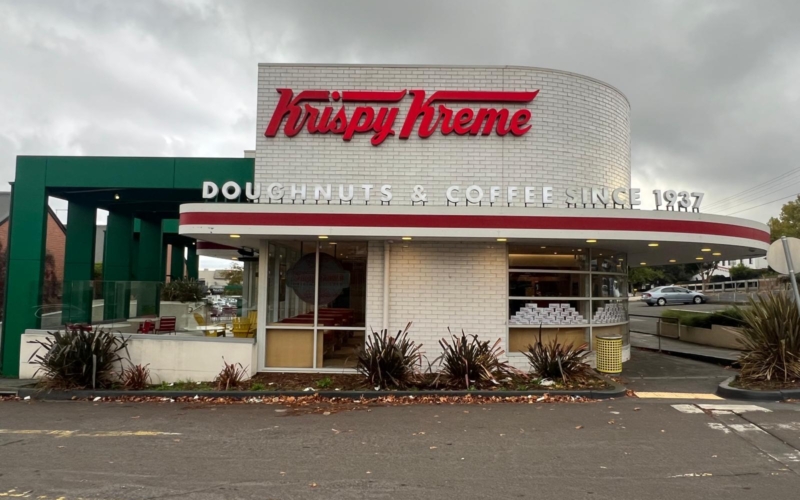 Krispy Kremes Doughnuts is one of the biggest venues in Melbourne including a drive thru.