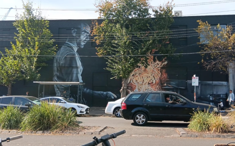 South Melbourne’s leafy streets and vibrant art blend nature and creativity into one colourful stroll.