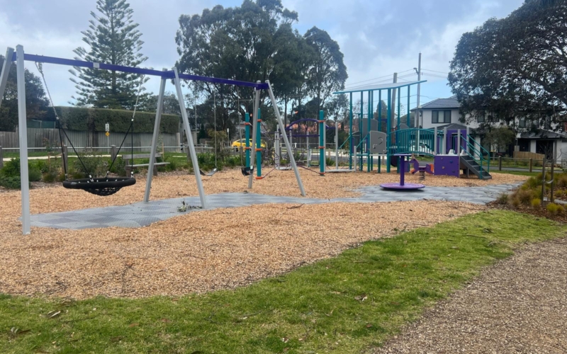 Playground_Forest_Hill There are some really nice public playgrounds in the area.