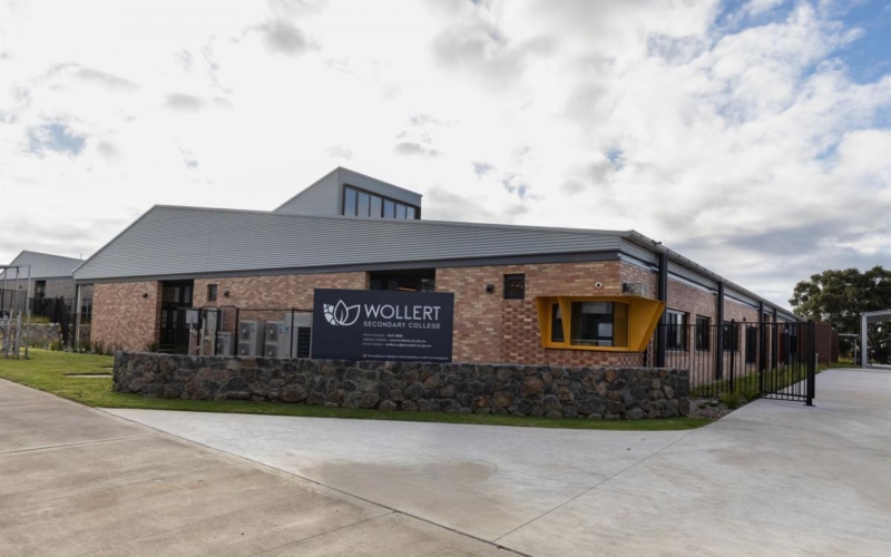 Wollert Secondary College Wollert Secondary College. Credit image: https://wollertsc.vic.edu.au/